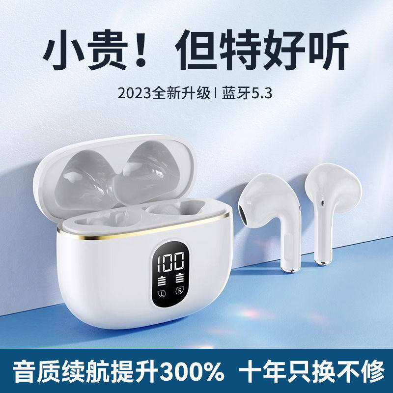 影巨人蓝牙无线耳机超长续航智能降噪高音质运动安卓华为苹果通用怎么看?