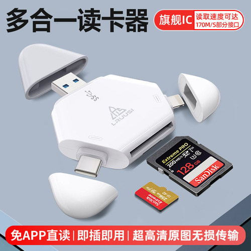 高速读卡器LRUUSI适用iPhone17