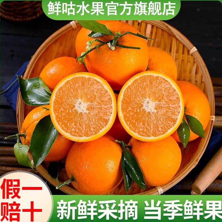 10斤橙子赣南脐橙产地直发