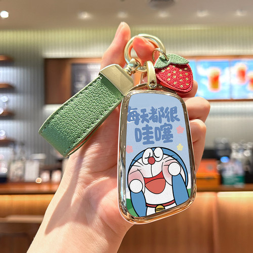 钥匙套tpu软胶叮当猫奇瑞卡通