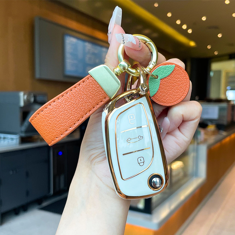 适用于DS汽车后配改装钥匙套大众日产本田丰田标致别克FT铁将军包