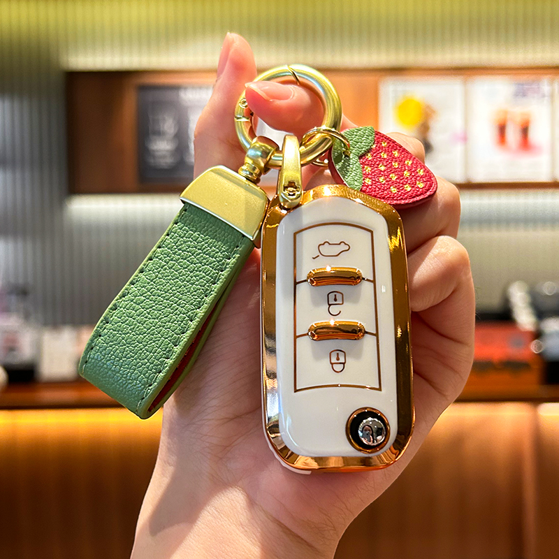 广汽传祺GS4plus水果风钥匙套