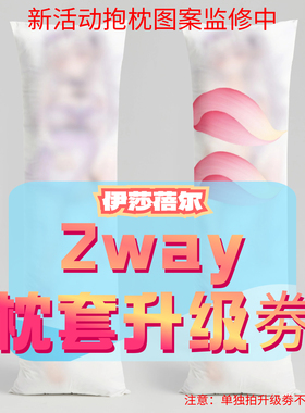伊莎蓓尔_三代2way抱枕套升级券 50x160cm枕芯 适配11.22-12.22