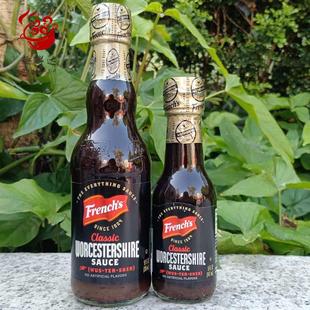 French's worcestershire sauce美国进口旗牌伍斯特郡牛排调味酱