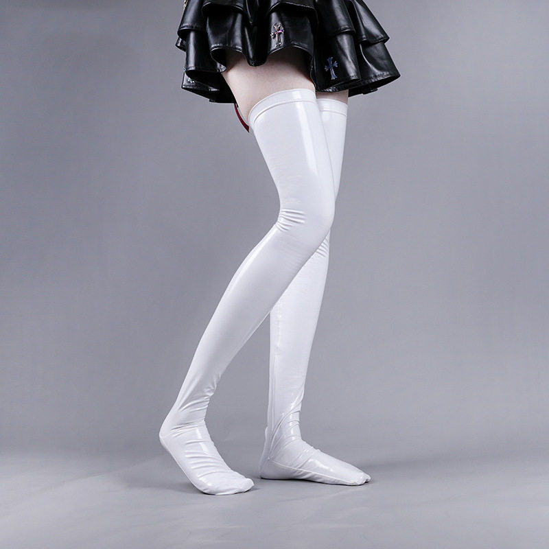 Long Leather Socks (Many Colorways) foto 2