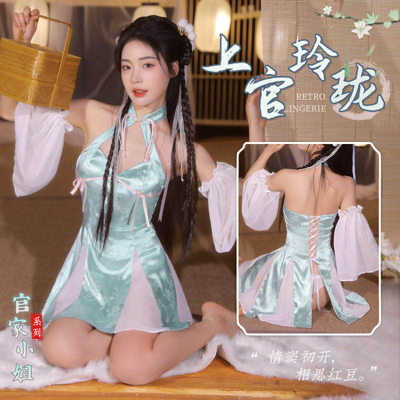 古风汉服情趣2024新款性感睡衣制服诱惑床上激情男人约会汉服内衣