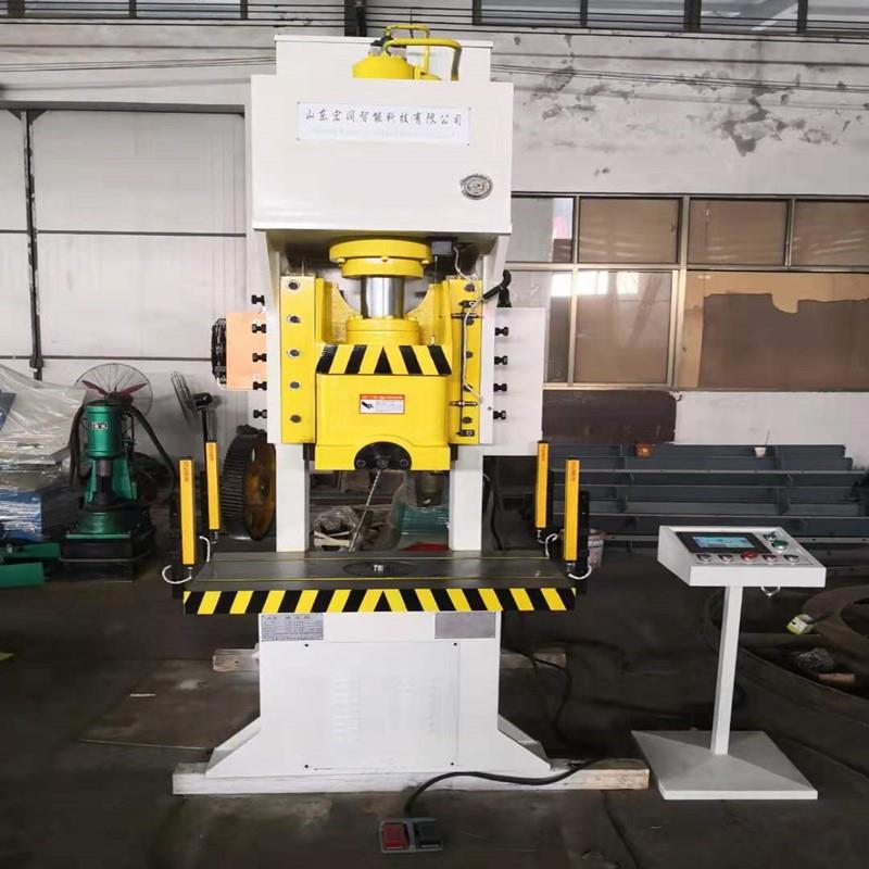 100吨高速液压冲床C型单臂液压机全自动数控冲压机智能数控