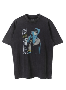 欧美潮牌Epide Prefab️ 23SS Bat Divisio蝙蝠侠山脉印花T恤短袖