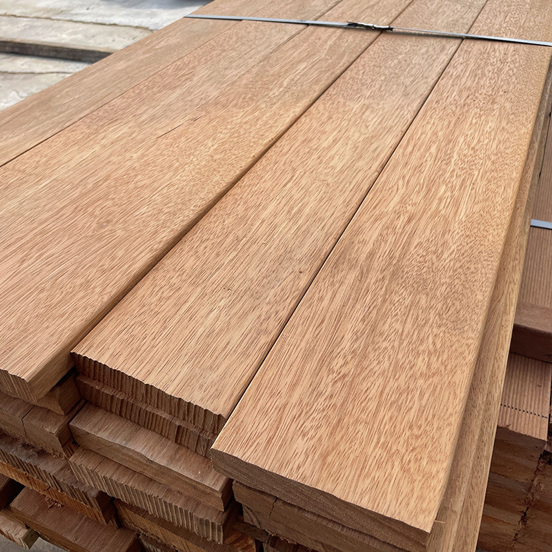 菠萝格防腐木地板户外栈道木板室外庭院露台阳台花园坐凳柳桉木