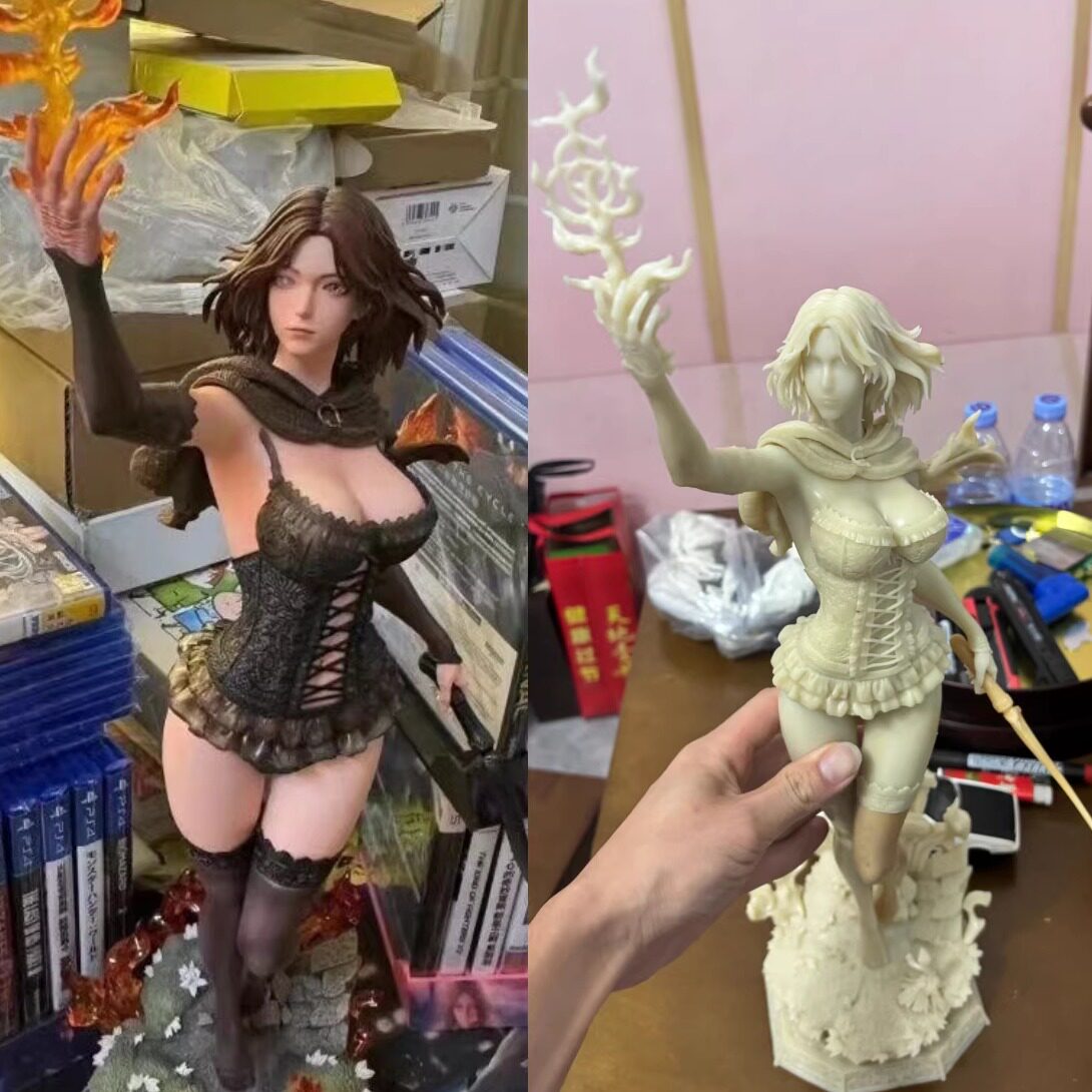 炽焰造化工作室 艾尔登法环老头环1/4梅琳娜女雕手办模型雕像