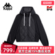 复古时尚 新款 百搭保暖连帽羽绒服K0F82XY40 2025冬季 Kappa卡帕女装