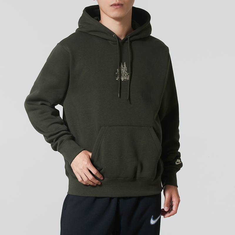 Nike耐克男装2025冬季新款CLUB BB HDY RUN REISSU连帽卫衣HV1217