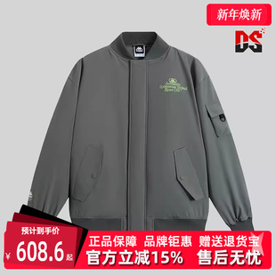 新款 冬季 棒球领防风拉链棉服K0EZ2MM31D 女装 Kappa卡帕男装