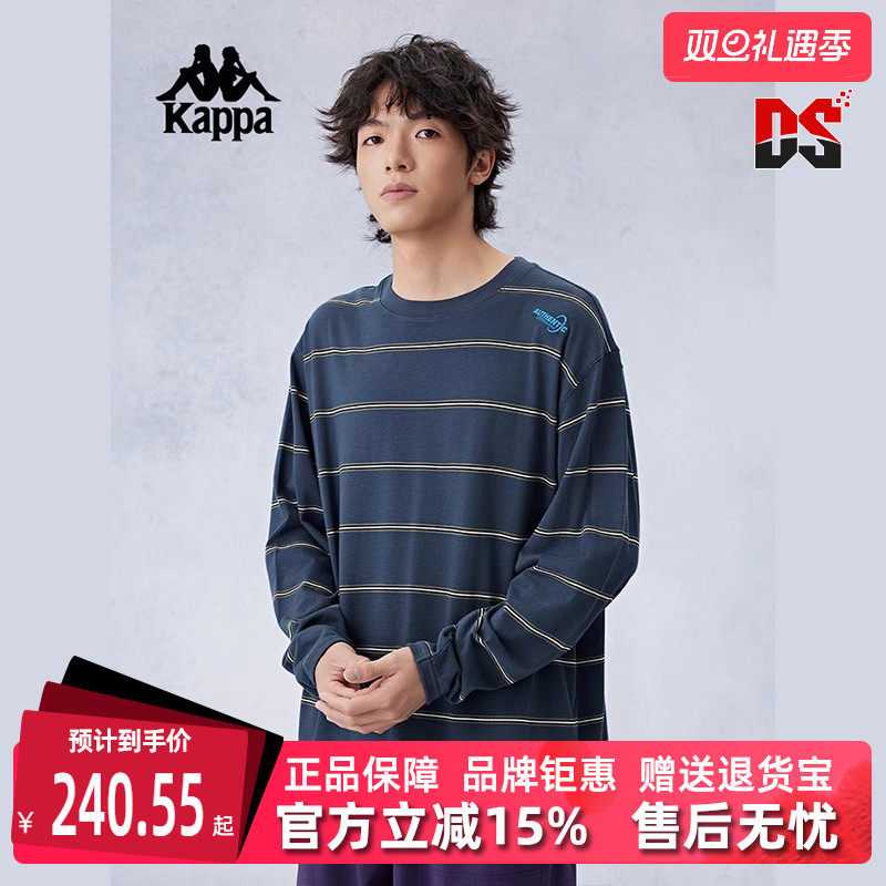 Kappa卡帕男装运动休闲长袖T恤