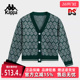 运动休闲简约舒适百搭开衫 新款 K0E82LK21 冬季 Kappa卡帕女装