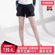 新款 梭织短裤 运动休闲裤 Kappa卡帕女裤 训练篮球跑步热裤
