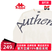 Kappa卡帕男女情侣卫衣秋新款 K0DZ2WT30D 运动休闲圆领套头衫