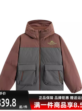 Kappa卡帕男装女装冬季新款时尚保暖短款棉外套K0EZ2YY34D