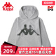新款 秋季 运动休闲舒适连帽卫衣K0BY2MT61G 女装 Kappa卡帕男装