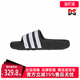三条纹一字拖鞋 Adidas阿迪达斯三叶草男鞋 新款 夏季 IF3670 女鞋