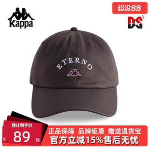 Kappa卡帕男帽女帽2025秋季新款简约复古时尚百搭棒球帽K0FY8MB02