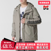 INS Adidas阿迪达斯男装 J连帽棉服JY8305 HOODED 2025冬季 新款