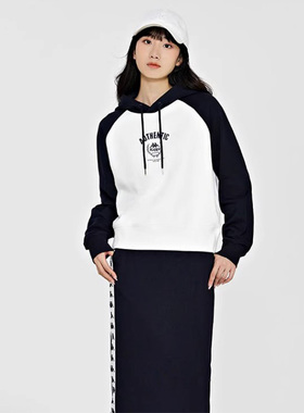 Kappa卡帕女款春季新款运动休闲索罗娜字母卫衣K0D82MT01