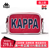 Kappa卡帕女包夏季 复古运动休闲斜挎包拎包K0E28BX11 新款