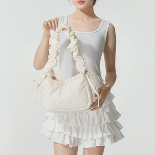 Adidas阿迪达斯三叶草女包2025秋季新款 RUF SHLDR 斜挎包KF2667