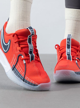 Nike耐克童鞋2025春季新款运动休闲系带基础款篮球鞋FD7033