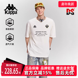 百搭短袖 巴巴爸爸×Kappa卡帕男装 新款 2025秋季 T恤K0F52TD66 女装
