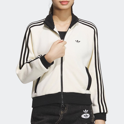 Adidas阿迪达斯女士立领外套