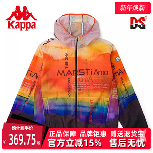 梭织运动休闲拼接连帽外套K0C32FJ20F 新款 Kappa卡帕男装 夏季