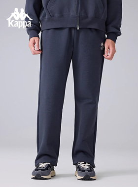 Kappa卡帕男裤2025春季新款运动休闲简约舒适百搭长裤K0F12AK62