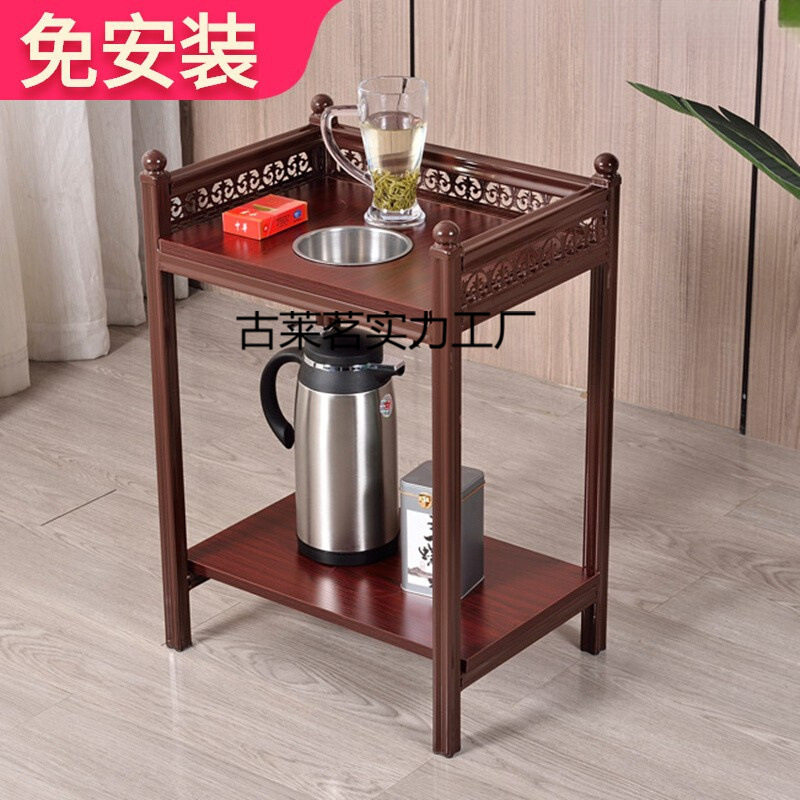 麻将桌茶几茶水架麻将机旁边小水杯架棋牌室烟灰缸放茶杯架子