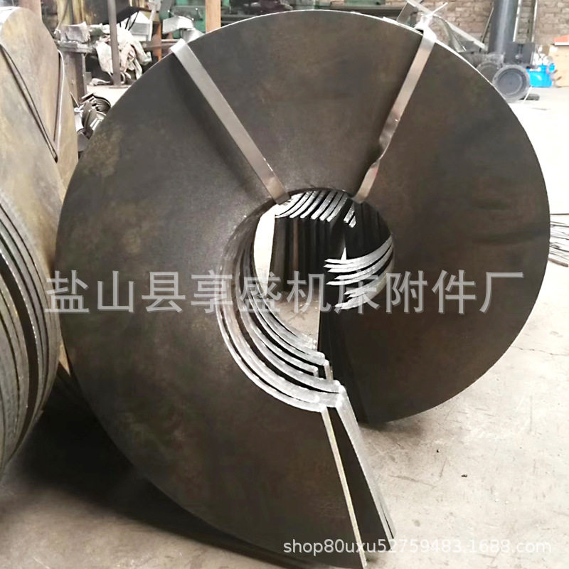 螺旋叶片 绞龙叶片带轴绞龙 螺旋输送机用绞龙 环保螺旋片 不锈钢