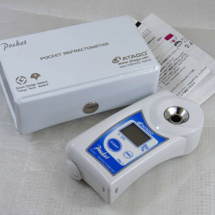 全新现货ATAGO爱拓 糖度计 PAL-1便携式数显折光仪(畅销型号)