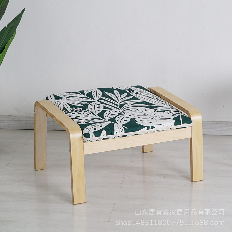 北欧风格波昂脚凳换鞋凳多色可选 搭配椅子用脚凳现代田园脚踏图片