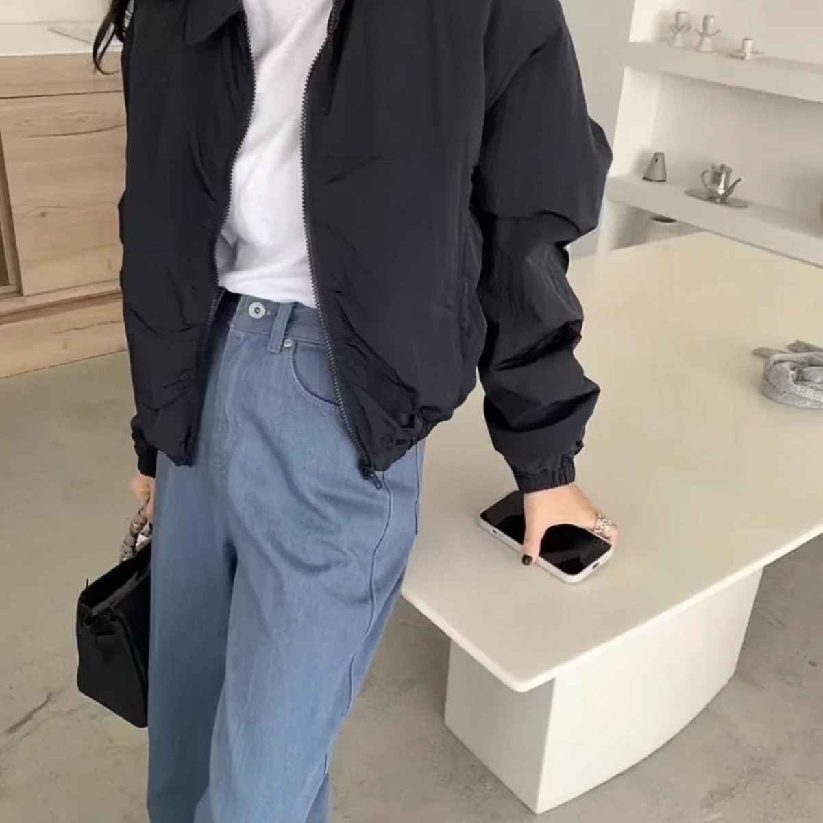 2026春款泡菜国流行休闲外套女拉链简约短外套简约运动服6069,女装/女士精品,时尚套装,淘宝优惠券,粉丝福利购,淘宝优惠卷