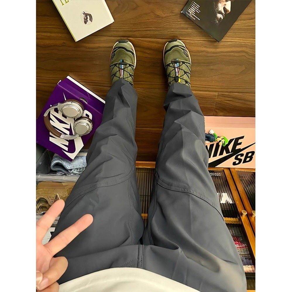 灰色软壳加绒加厚冲锋裤男款秋冬大码300斤美式机能弯刀工装裤子,男装,休闲裤,淘宝优惠券,粉丝福利购,淘宝优惠卷