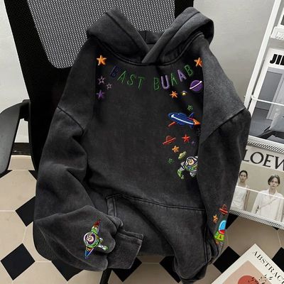 300斤大码卡通巴斯光年卫衣