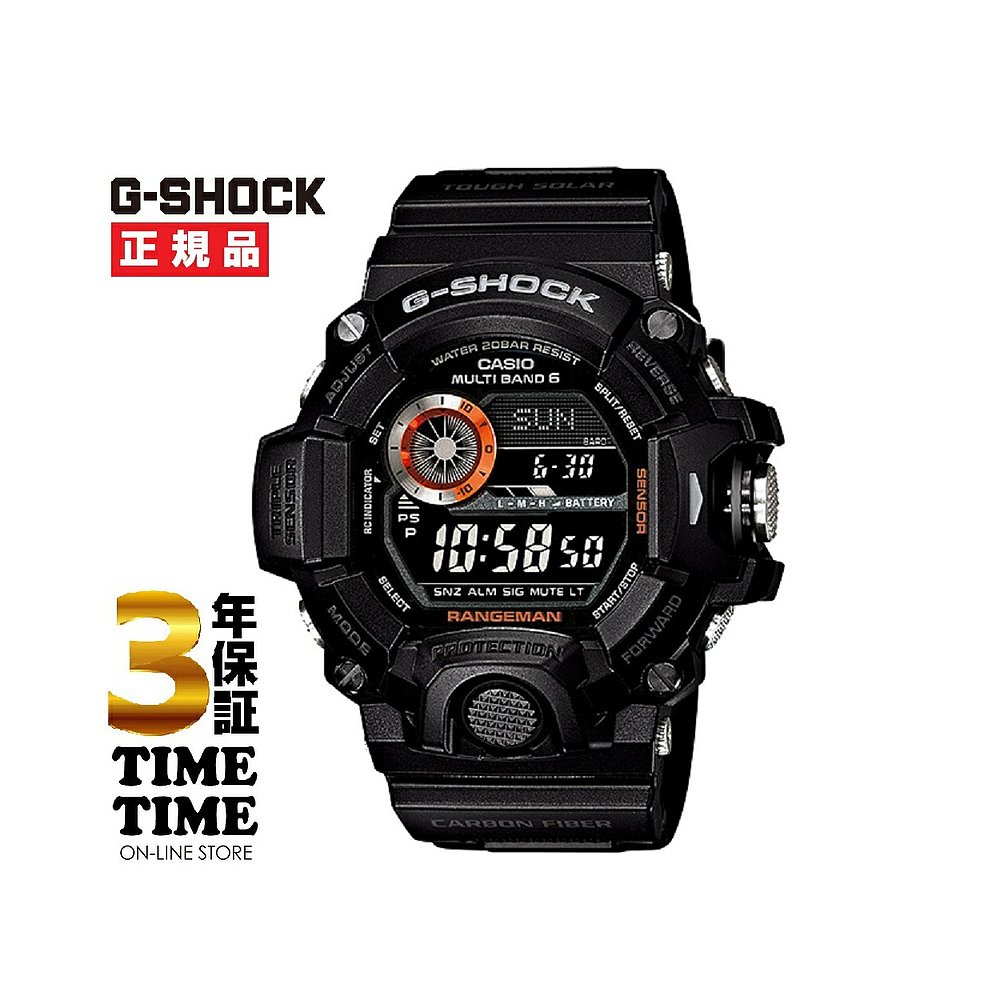 日本直邮CASIO卡西欧 G SHOCK RANGEMAN太阳能电波 GW 9400BJ 1J