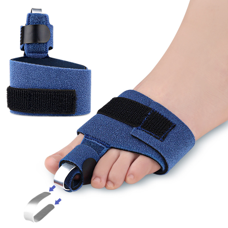 【新品】现货脚趾固定带可调节固定夹板单指弯曲弓起铝板支撑护具