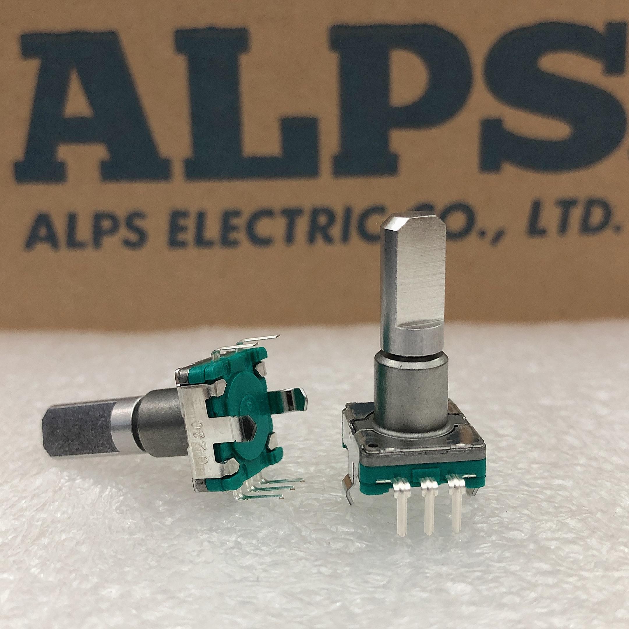 ALPS原装EC11E09244BS旋转编码器带按键开关18定位音响音量调节器