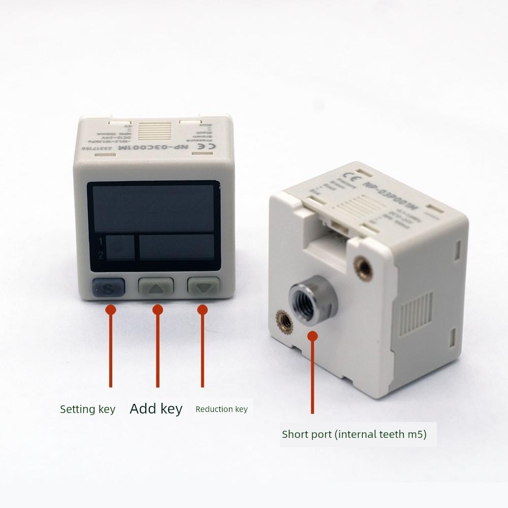 数显压力表上下限DP-101报警信号开关量传感器负压真空正压混气压