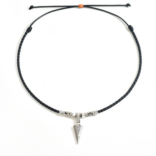 男士复古嘻哈项链棱角分明硬朗风卫衣毛衣链个性百搭欧美潮男颈链