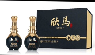 54度欣马小窖东营特产马场酒纯粮酿造高端商务走访礼品实体保真