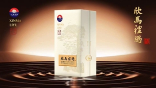 52度欣马礼遇高尔夫款纯粮酒东营特产马场香型高端商务走访礼品