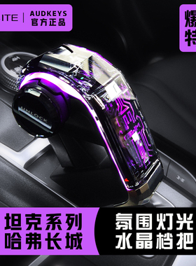 坦克300水晶带灯档把哈弗猛龙H5二代大狗排挡400hi4t改装挡把24款