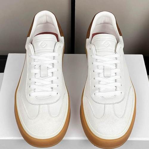 外贸顶版新款小白鞋lP女鞋休闲运动板鞋拼色德训皮鞋平底单鞋厚底